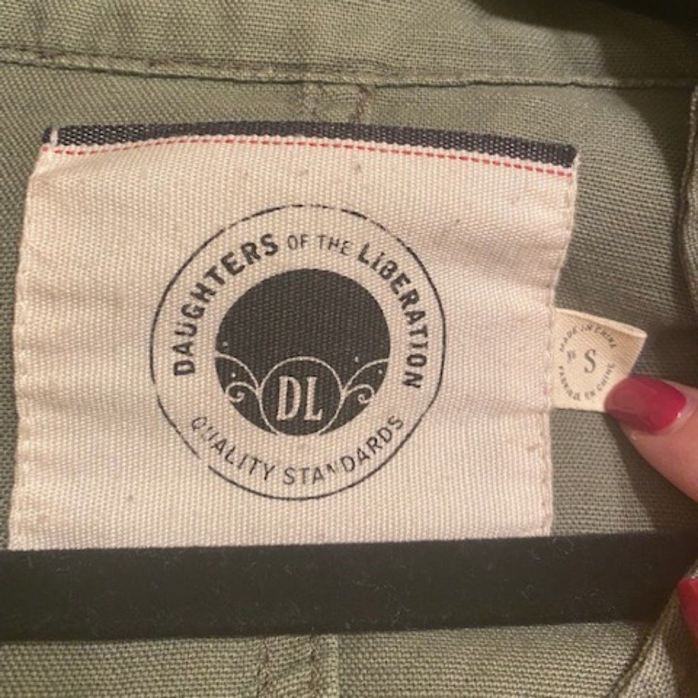 Anthro Daughters of Liberation Utility Jacket - Picture 6 of 6